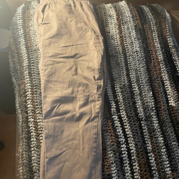 Abercrombie &Fitch Cotton-Blend Pull-on Pants - Picture 2 of 3